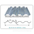 corrugated steel floor decking panel